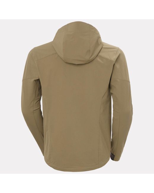Blaze Hooded Softshell Giacca di Helly Hansen in Green da Uomo