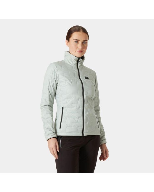 Helly Hansen Gray Lifaloft Lightweight Insulator Jacket