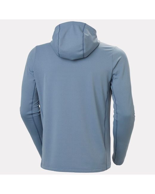 Helly Hansen Blue Versalite Hooded Fleece Jacket for men