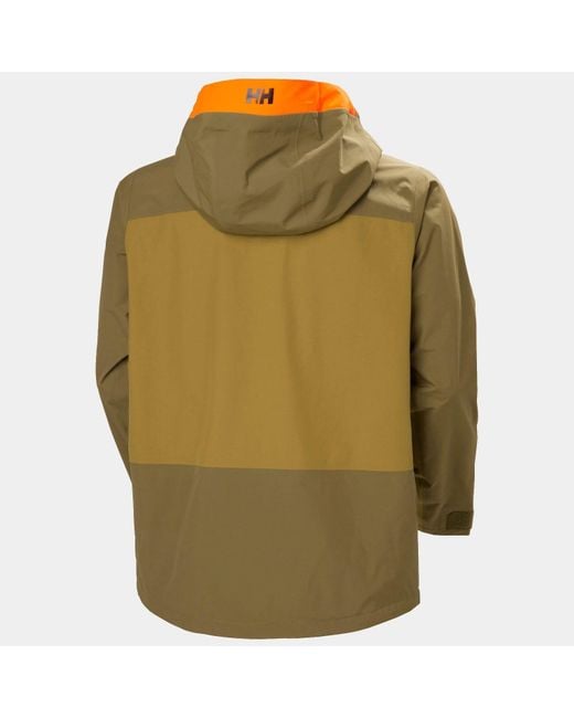 Helly Hansen Green Sogn Tinden Shell Jacket for men