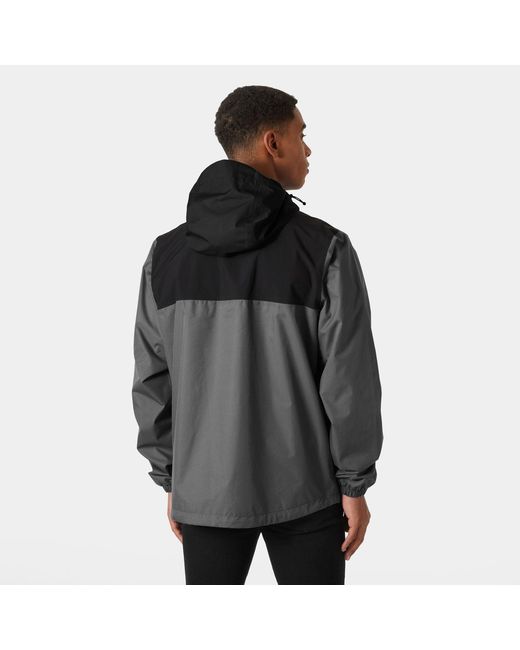 Helly Hansen Gray Vancouver Rain Jacket for men