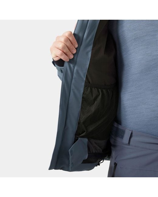 Alpha 4.0 Giacca Da Sci di Helly Hansen in Blue da Uomo