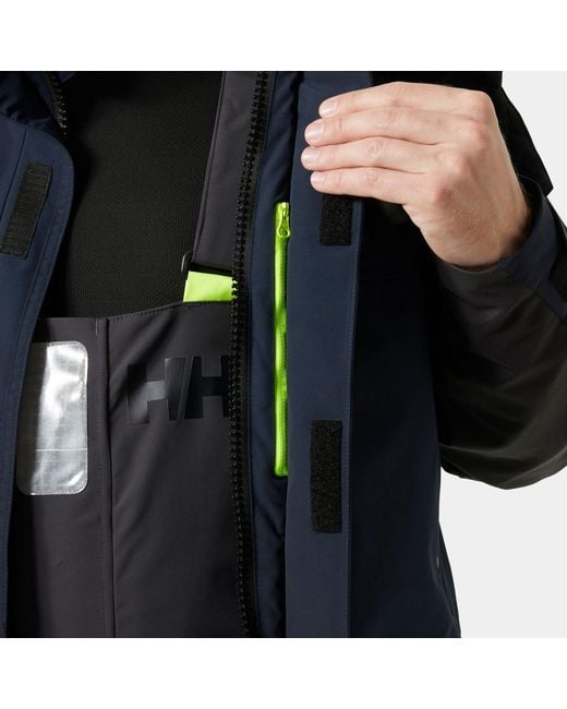 Helly Hansen Blue Skagen Offshore Sailing Jacket for men