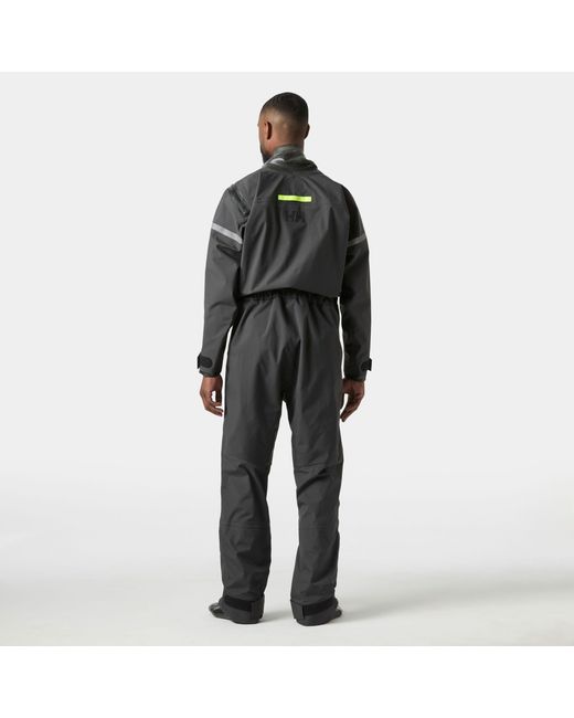 Helly Hansen Black Waterwear Dry Suit for men