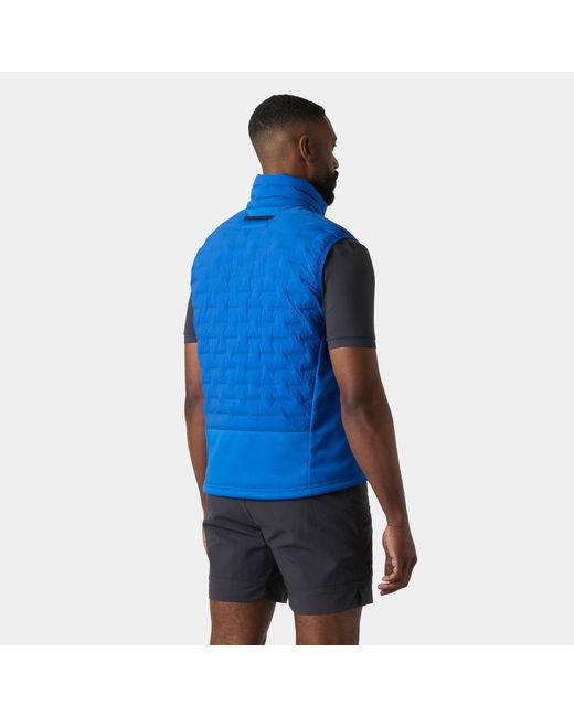 Hp Hybrid Stretch Insulator Vest Blu di Helly Hansen in Blue da Uomo