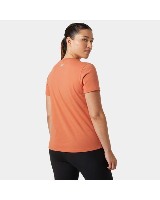 Helly Hansen Orange Hh® Tech Logo T-shirt