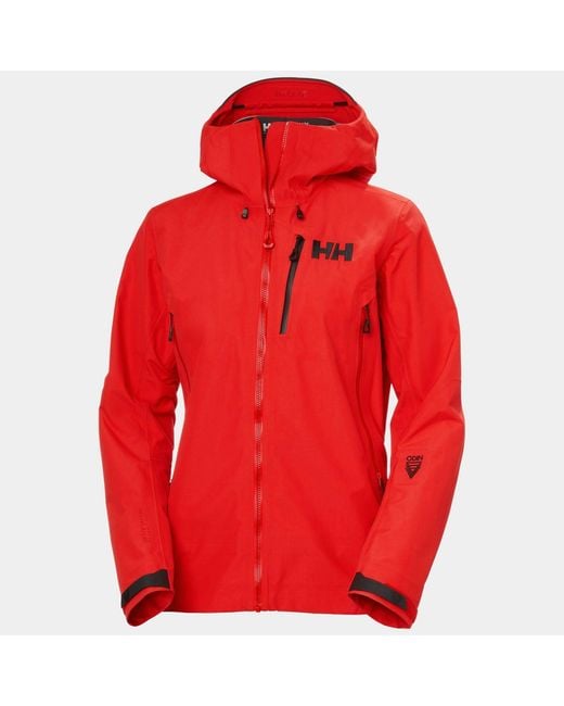Helly Hansen Red Odin 9 Worlds 3.0 Shell Jacket