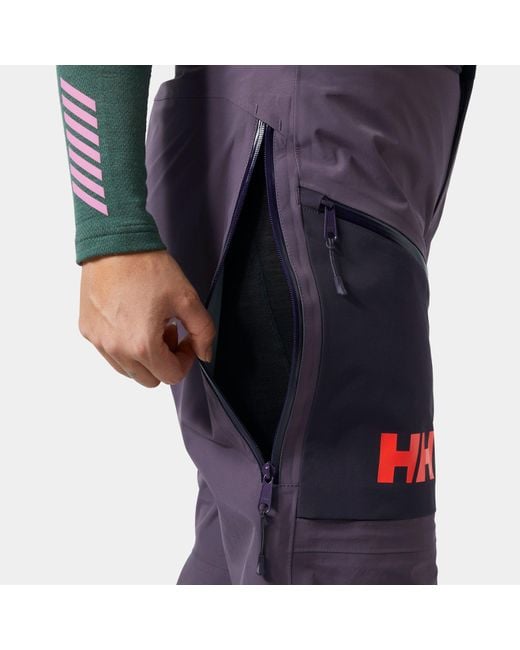 Helly Hansen Blue Sogn Shell Ski Pants for men