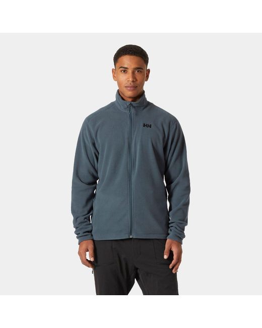 Helly Hansen Blue Daybreaker Full Zip Fleece Jacket for men