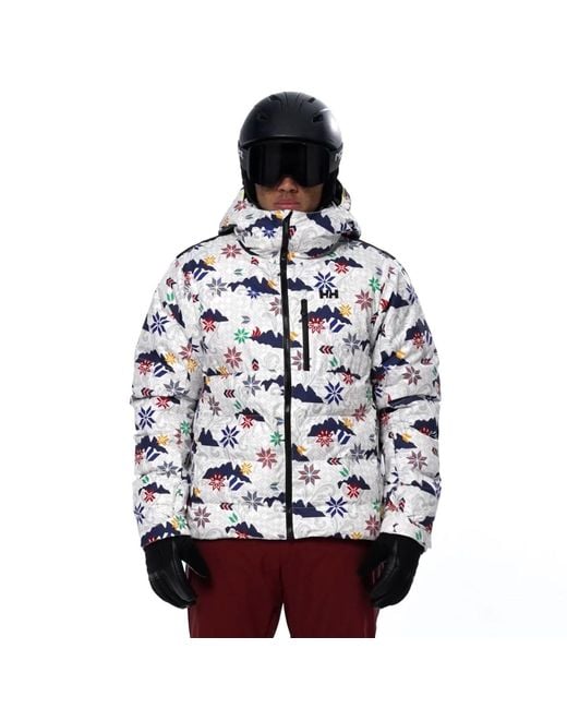Helly Hansen Blue Kvitfjell Race Puffy Ski Jacket for men