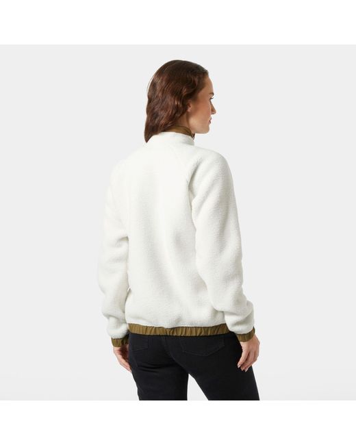 Helly Hansen White Imperial Pile Snap