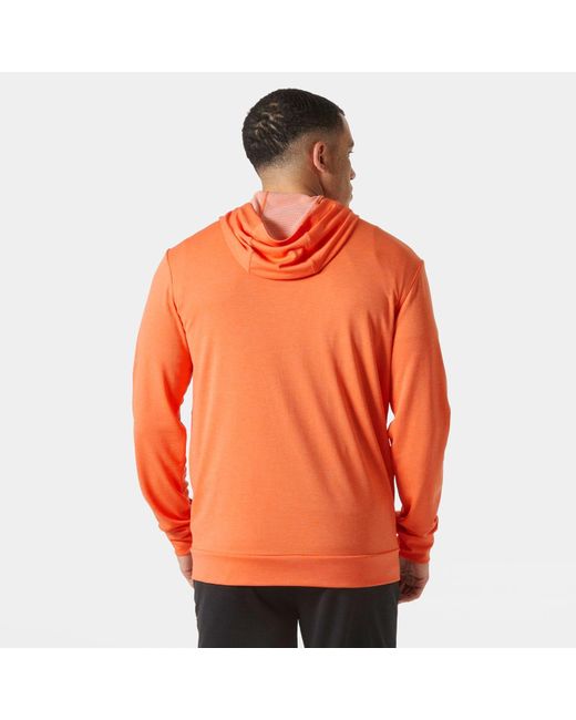 Helly Hansen Herren Hh Lifa Tech Lite Weste Mit Kapuze in Orange für Herren