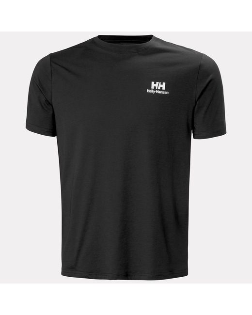 Helly Hansen Black Nord Graphic T-Shirt for men