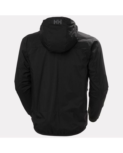 Helly Hansen Black Odin Backcountry Lightweight Hooded Insulator Jacket for men