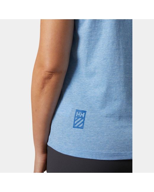 Helly Hansen Blue Hh Tech Logo T-Shirt