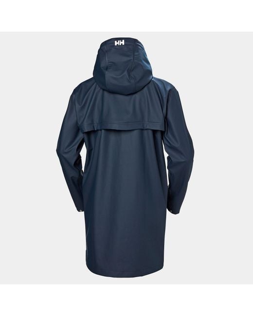 Helly Hansen Blue Moss Waterproof Rain Coat