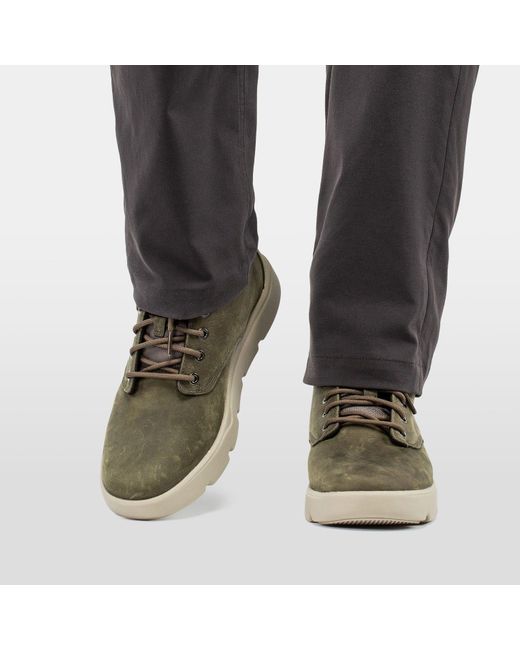 Helly Hansen Green Pinehurst Leather Sneaker Boots for men