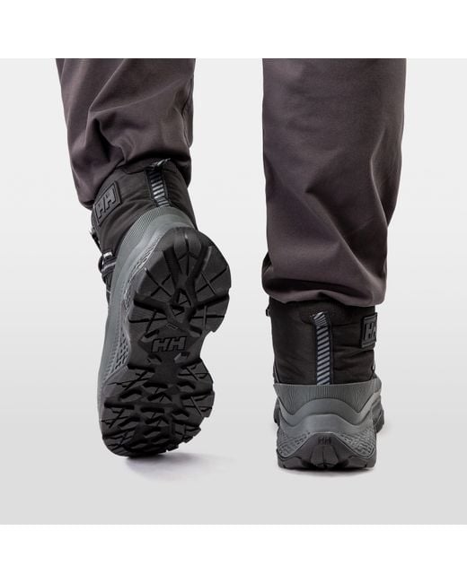 Helly Hansen Black Helly-hansen Keystone Durable Weather-resistant Hiking Boots For Outdoor Adventures And Trail Exploration for men