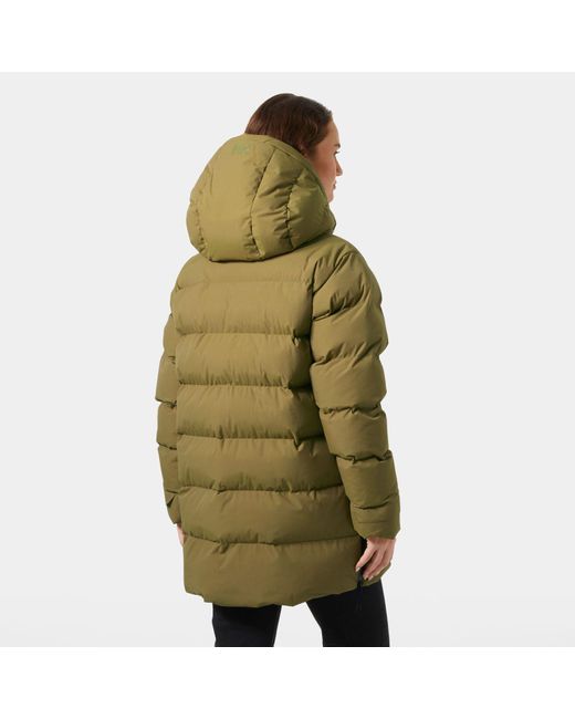 Helly Hansen Green Helly-hansen Aspire Puffy Parka