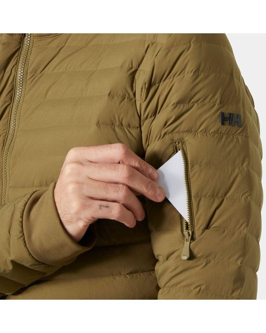 Helly Hansen Green Alpha Light Down Jacket for men