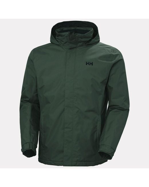 Helly Hansen Green Dubliner Insulated Lightweight Jacket for men