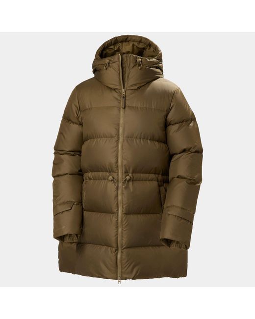 Parka En Duvet Femme Essence Marron Helly Hansen en coloris Green