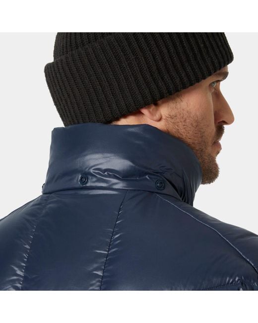 Helly Hansen Blue Village Down Jacket for men