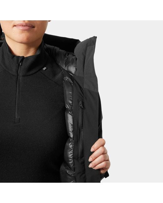 Helly Hansen Black Val-D'Isère 3.0 Jacket
