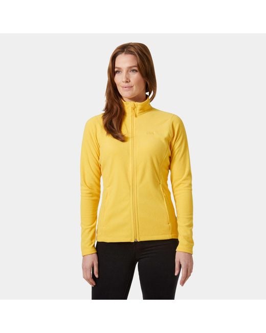 Helly Hansen Daybreaker Fleece Jacket With Zip in Yellow