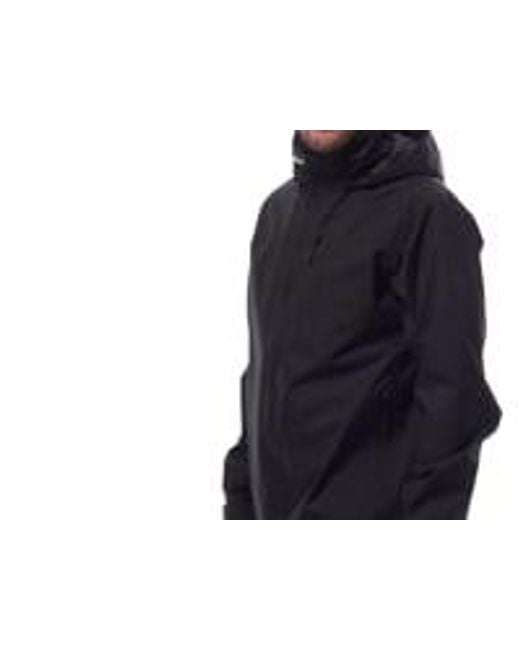 Helly Hansen Black Crew Hooded Jacket 2.0 for men