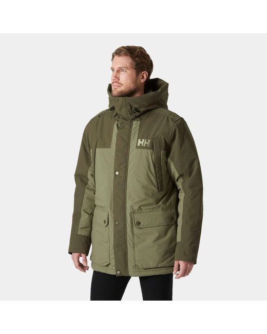 Helly Hansen Green Escape Parka for men