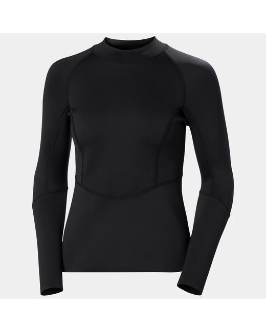 Helly Hansen Black Waterwear Sailing Top