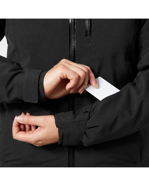 Helly Hansen Black Val-D'Isère 3.0 Jacket