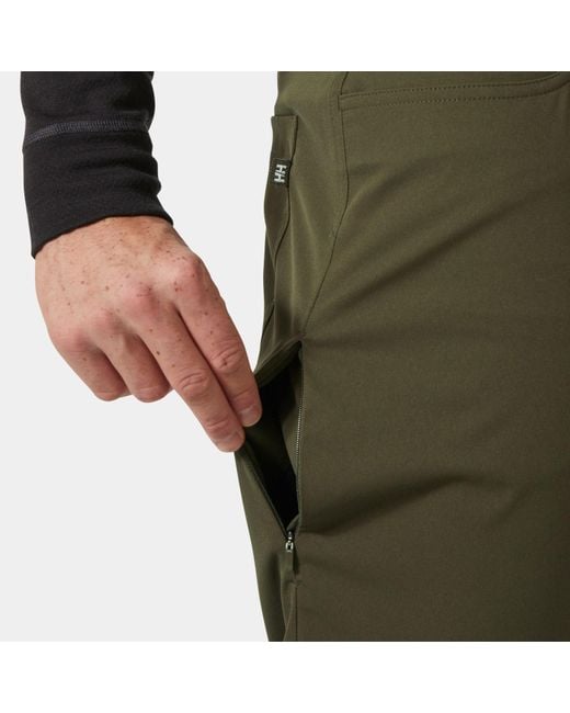 Helly Hansen Green Holmen 5 Pocket Trousers for men