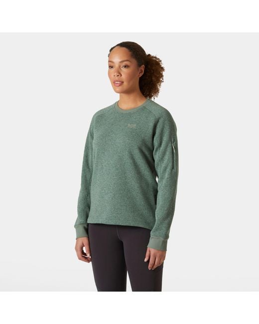Helly Hansen Green Varde Crewneck