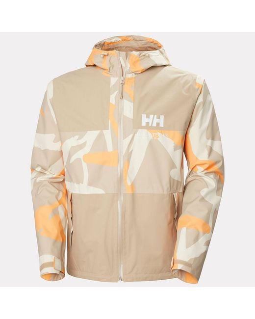 Helly Hansen Natural Ace Graphic Rain Jacket for men