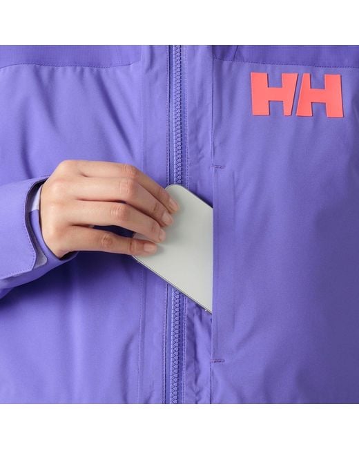 Helly Hansen Purple Powchaser 3.0 Jacket
