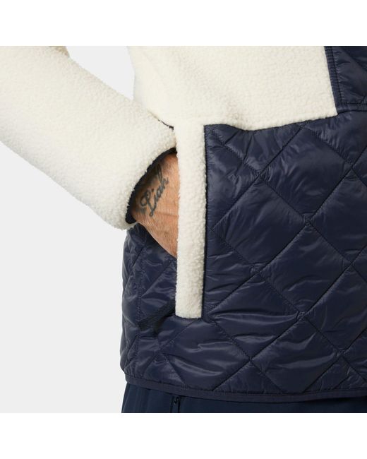 Helly Hansen Blue Stowe Hooded Hybrid Jacket for men
