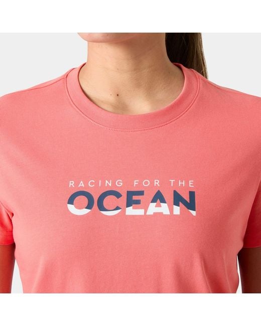 Helly Hansen Red The Ocean Race T-Shirt