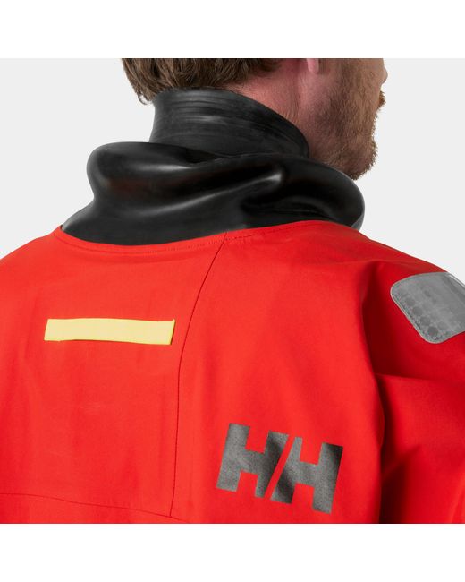 Helly Hansen Red Aegir Ocean Smock Top