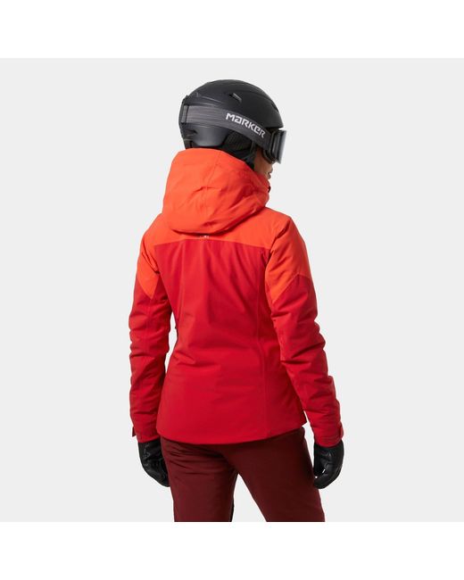 Helly Hansen Red Alphelia Ski Jacket