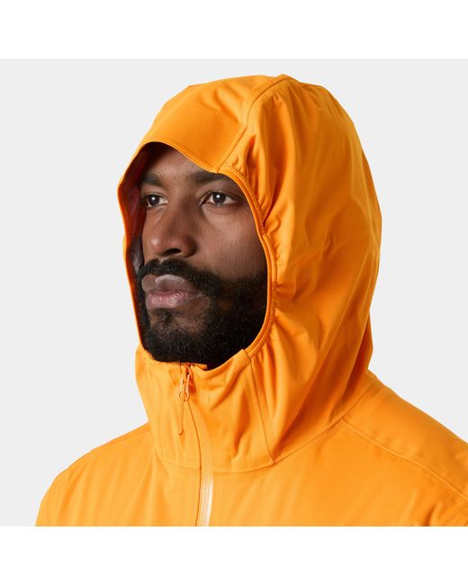Helly Hansen Orange Momentum 3-Layer Stretch Jacket for men
