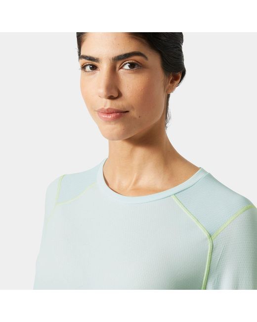 Helly Hansen Blue Lifa Active Crew Lightweight Base Layer