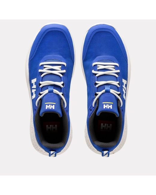 Helly Hansen Blue Crew Low Sailing Shoes for men