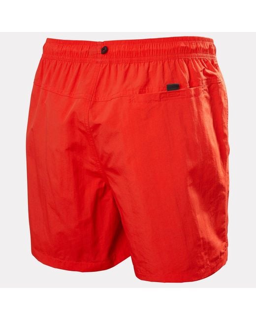 Helly Hansen Red Calshot Trunk 7" for men
