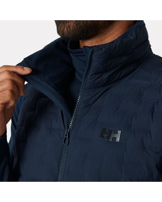 Helly Hansen Blue Hp Hybrid Stretch Insulator Vest for men