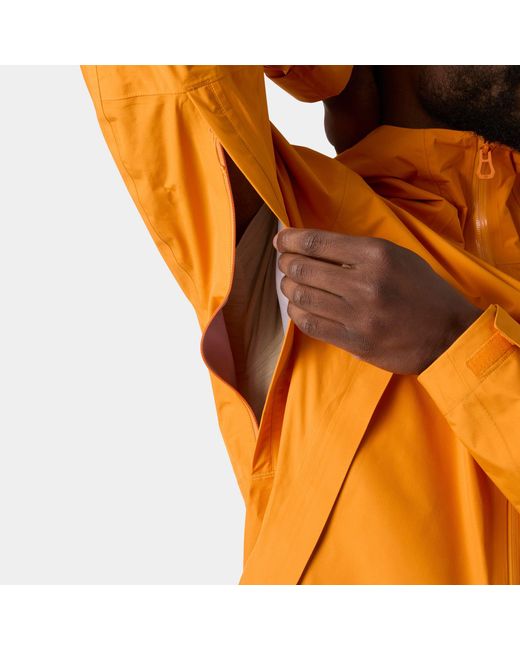Helly Hansen Orange Verglas Infinity Shell Jacket 2.0 for men