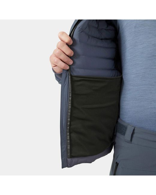 Helly Hansen Blue Alpha Light Down Jacket for men