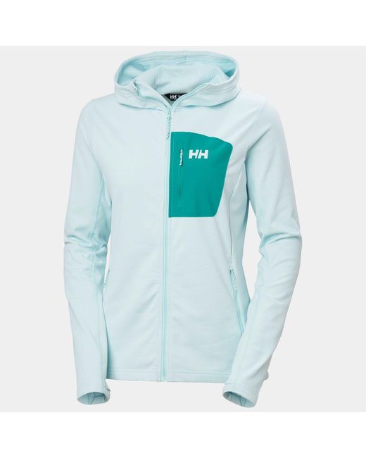 Helly Hansen Blue Versalite Hooded Fleece Jacket