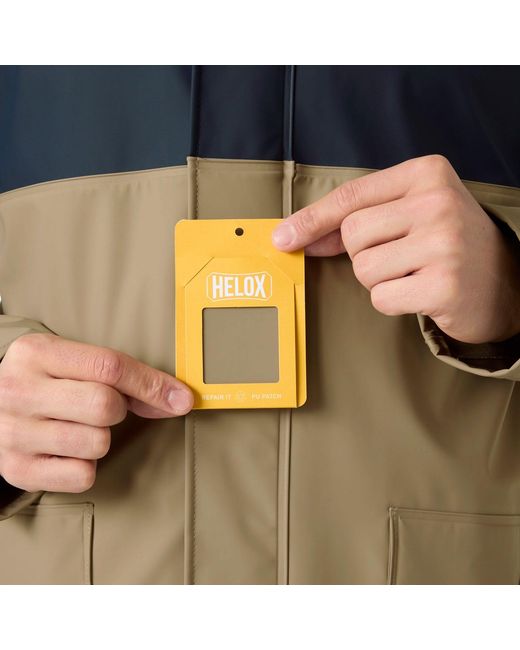 Helly Hansen Blue Moss Block Coat for men